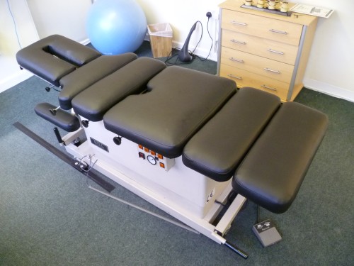 Osteopath Bench after recovering