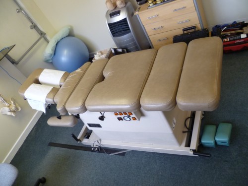 Osteopath Bench before recovering